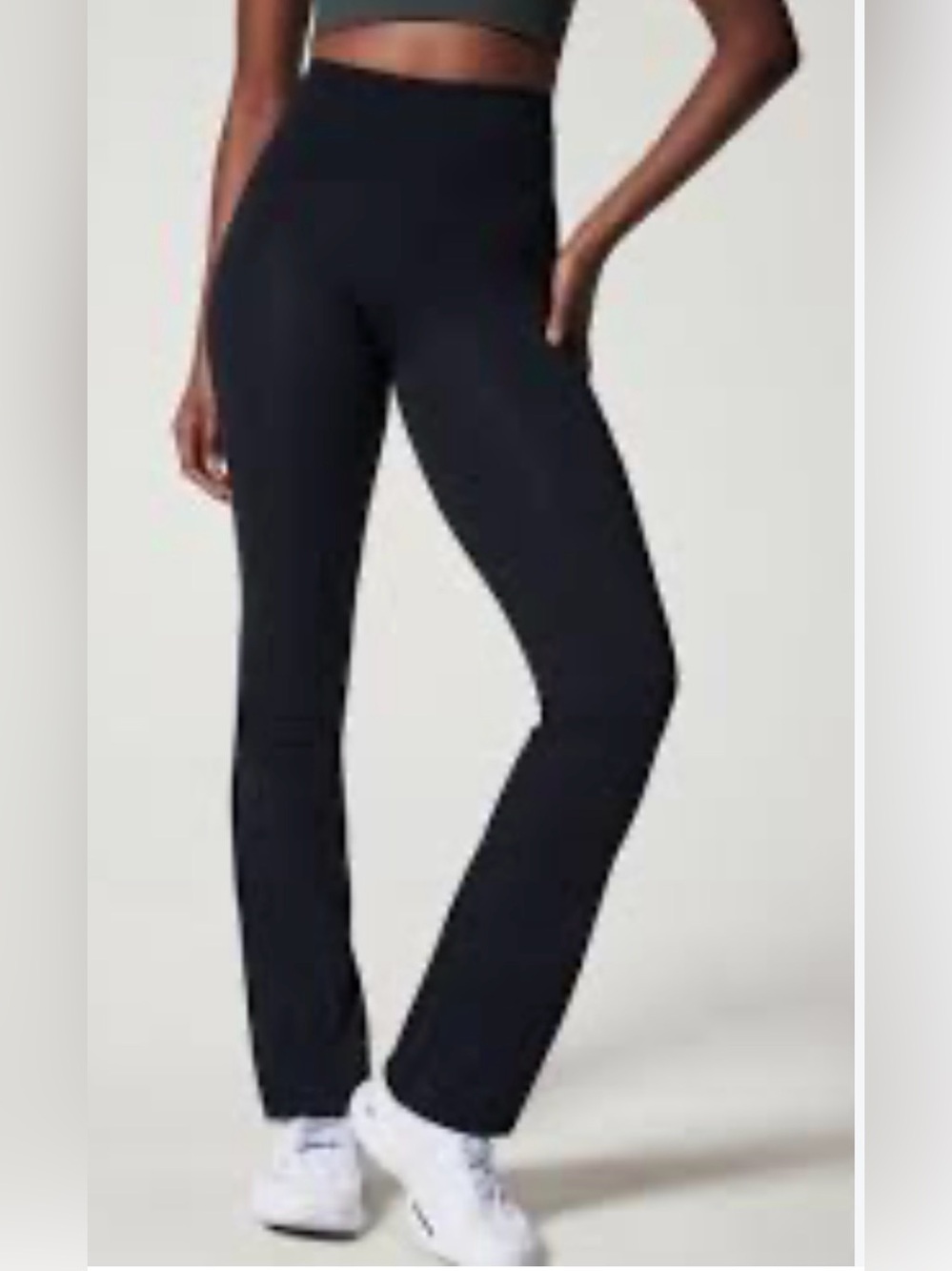 Spanx Booty Boost Flare pant in Very Black Sz L